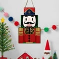 thumbnail image 4 of Wooden Hanging Sign Cartoon Dwarf Snowman Pattern Christmas Pendant for Home Festive Party Decoration, 4 of 10