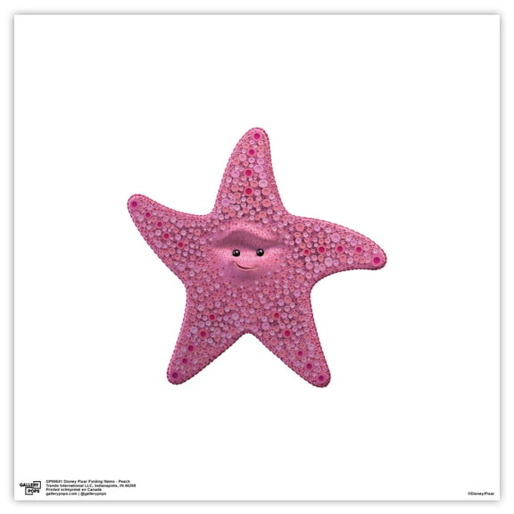 Gallery Pops Disney Pixar Finding Nemo - Peach Wall Art, Unframed Version, 12" x 12"