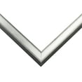 thumbnail image 3 of 16x12 Frame Brushed Silver Solid Wood Picture Frame | 0.75 Inch Moulding Width | Rabbet Depth 0.75, 3 of 5