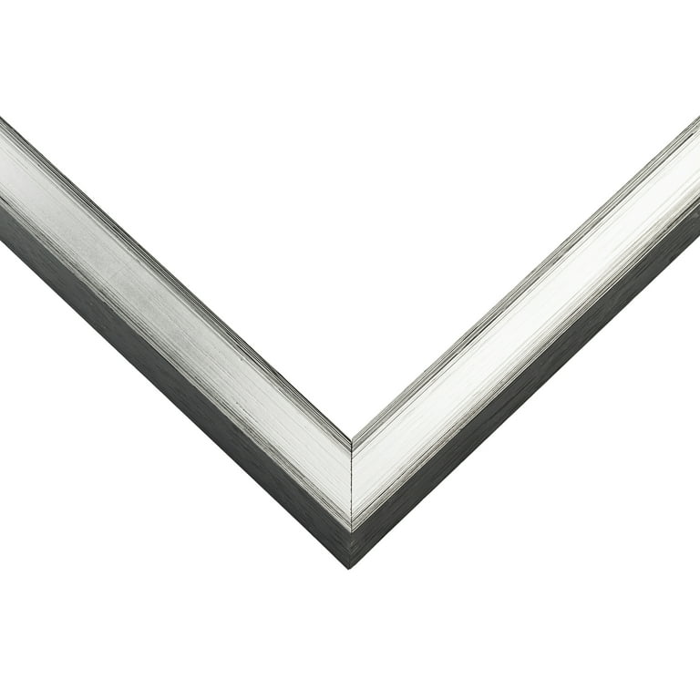 SILVERSTEIN　A-FRAME Brushed Silver 3 1/8 Inch Brushed Silver Plein Air Frame | Florida Frames