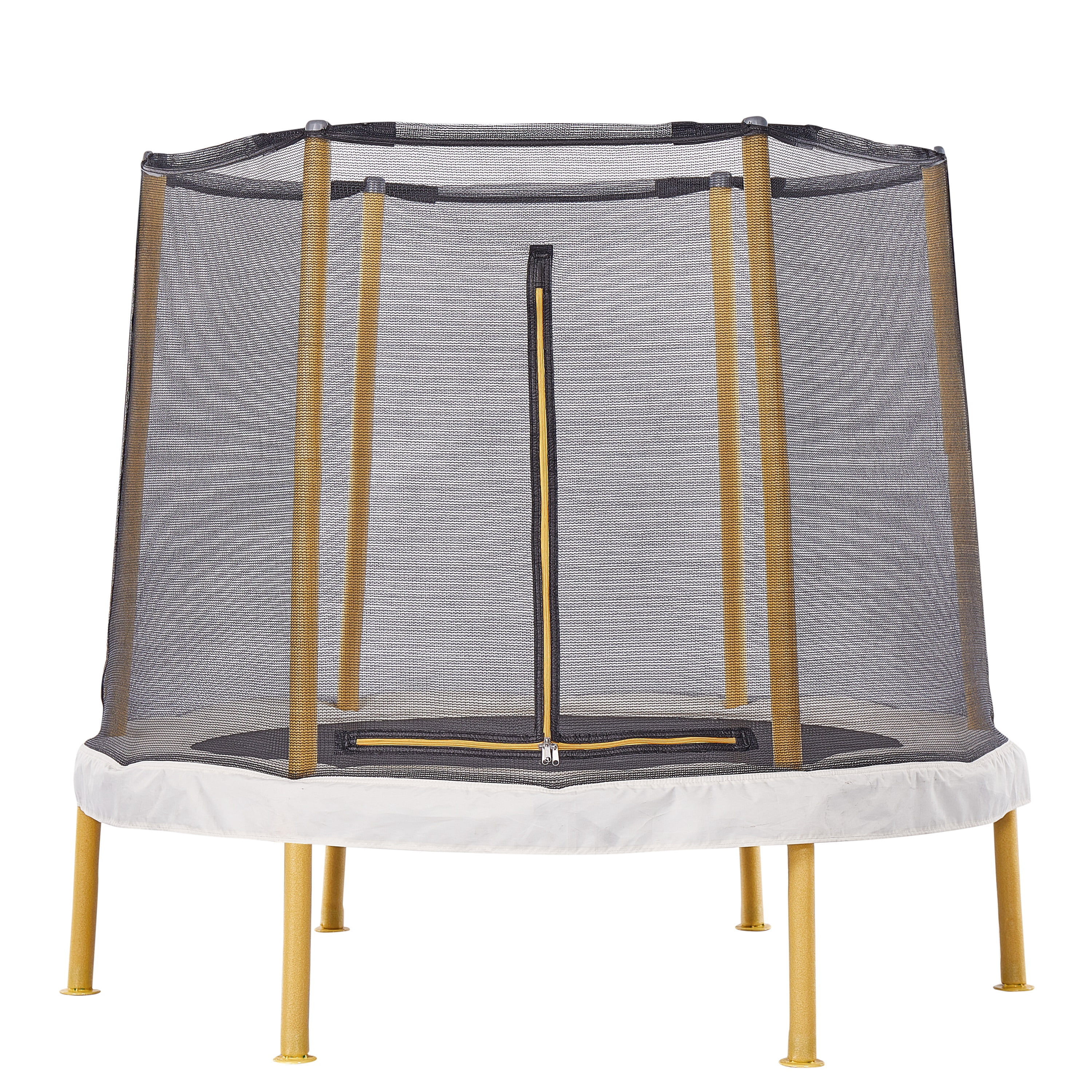 JumpKing 60” Round Trampoline with Enclosure – The Ultimate Fun for Indoor & Outdoor Play!