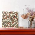 Square Clock Annotation Abstract Pattern Design Wall Clock Square Clock Decoration Creative ...