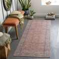 thumbnail image 2 of Surya Cobb COB-2302 31x87" Runner Traditional Fabric Rug in Pink/Blue, 2 of 9