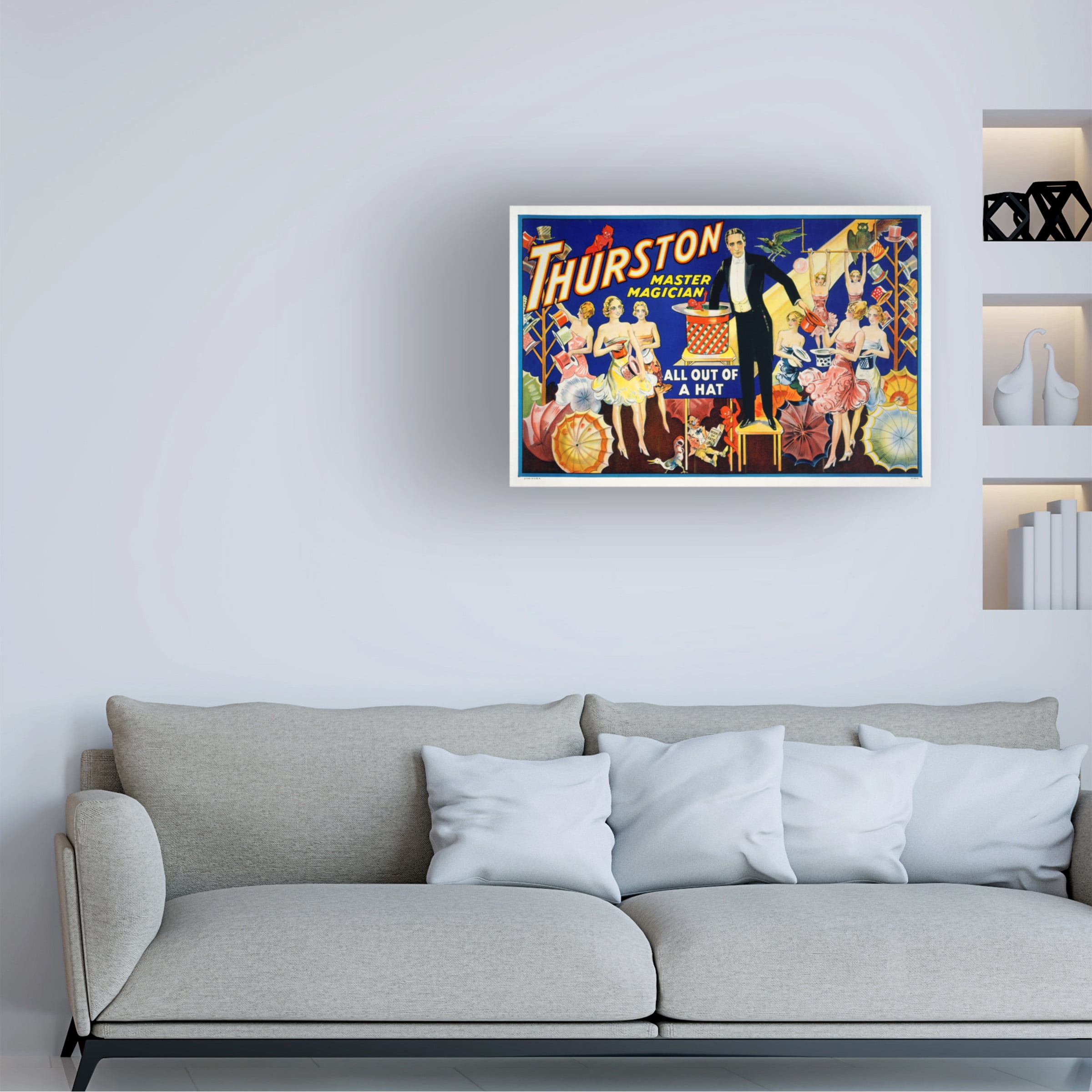 Print Collection 'Thurston Master Magician' Canvas Art