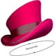 thumbnail image 3 of Sombrero de copa asimétrico, sombrero de lana, sombrero Unisex para hombres y mujeres, sombrero Steampunk, sombrero de copa, cinta decorativa a la moda, cubierta para sombrero, cabeza para hombres, 3 of 3