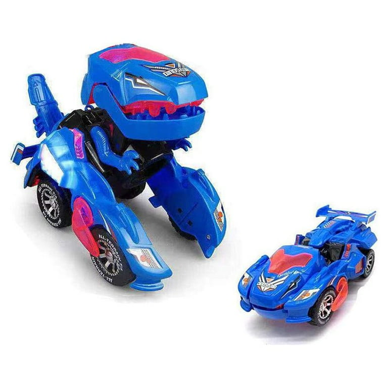 Blue hotsell dinosaur transformer