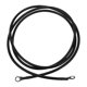 thumbnail image 1 of 1 Pc Cable Inversor de Batería 6 AWG Gauge 7FT 3/8" Lug 5/16" Lug Cable de Batería Universal para Automóvil Vehículo Barco RV Solar Cobre Estañado Negro, 1 of 7