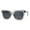 Slate Black, variant on Womens Thick Horn Rim Large Boyfriend Sunglasses All Black