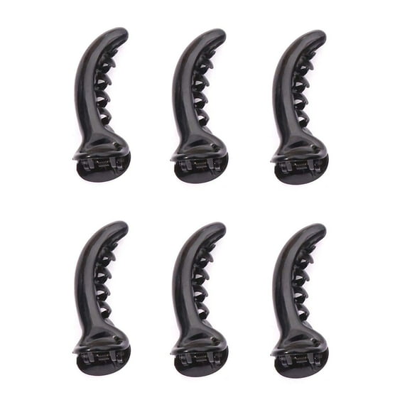 Banana Hair Clip for Women & Girls (Black 6)