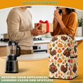 thumbnail image 7 of FOR U DESIGNS Turkey Pumpkin Maple Leaf Print Blender Cover Thanksgiving Decor Washable, Stain Resistant, with Top Handle & Pockets, Fits Coffee Maker & Juice Machine, 7 of 7