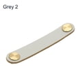 thumbnail image 2 of Joernso Soft Faux Leather Cabinet Handle Easy to Install Scratch-resistant Drawer Handle for Bookcase, 2 of 8