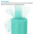 thumbnail image 3 of Tulle Rolls Fabric Spools 6" 25 Yards Pale Green for Decoration Wrapping Wedding DIY Crafts, 3 of 5
