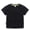 Black-Tee, variant on SILVERCELL 2-10Y Boys Girls Casual Cotton Shorts Toddler Kids Solid Color Half Pants (Without Drawstring)