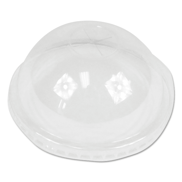 Dart 16LCDHX Clear Lid PET 626 Dome With 2" Hole Case of 1000 