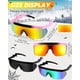 thumbnail image 2 of Gafas de Sol Frienda Retro Semi Aro en Zigzag para Hombres y Mujeres, 2 of 7