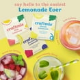 thumbnail image 3 of Craftmix Lemonade Variety Mix, 12 Packets, Easy Powder Drink with Real Fruit, Low-Sugar, Vegan, Low-Carb, Non-GMO, Dairy-Free, Gluten-Free, Flavored Water Enhancer, On-the-Go Water Flavoring Packets, 3 of 7