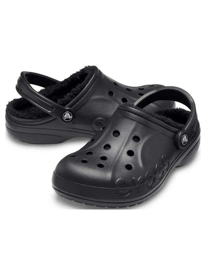 Crocs Men's and Women's Unisex Baya Lined Clogs - Walmart.com