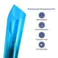 thumbnail image 3 of Uxcell Window Film, Glass Sun Blocking, Heat Control Self Adhesive Blue Window Tint, 6.6x1.64ft for Home Office, 3 of 6