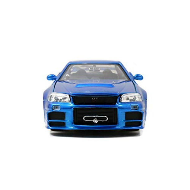 1:24 Scale Fast and Furious GTR-R34 Nissan Skyline Mosquito Car