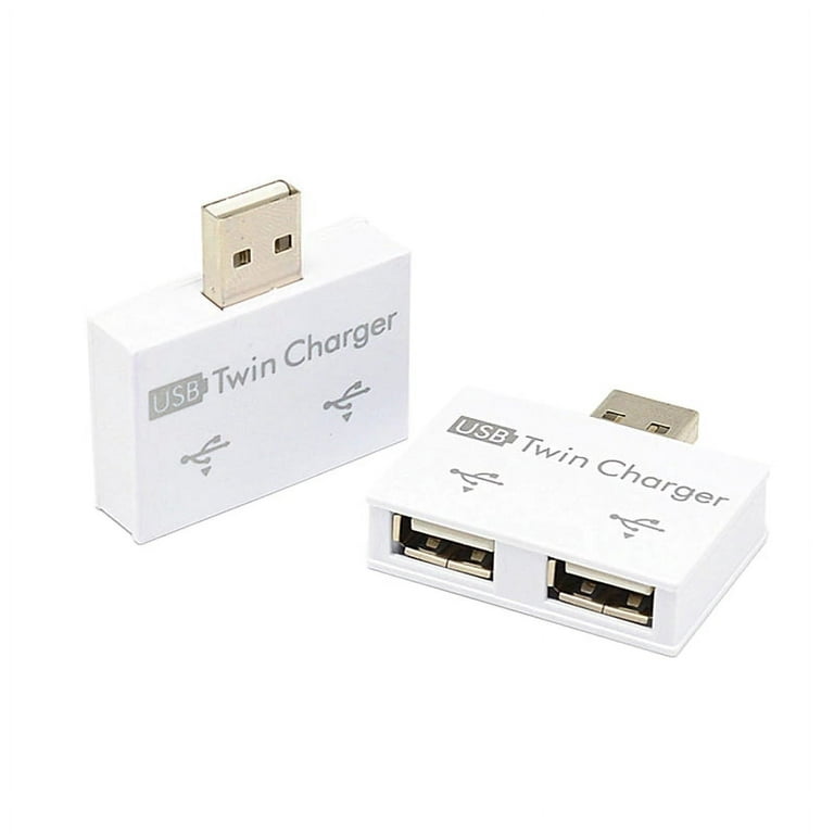USB Dual-Port Splitter Adapter —