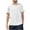 White, variant on ohmzyzo Men's Henley T-Shirts Summer Short Sleeve Button Shirts Casual Solid Color Basic Tee Tops