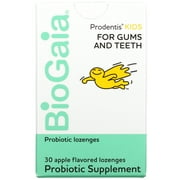 BioGaia Kids, Prodentis For Gums And Teeth, Apple, 30 Lozenges