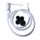 thumbnail image 1 of Bomba dispensadora de jabón de acero inoxidable para cabezal con kit de tubo de extensión de silicona, 1 of 8