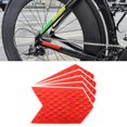 thumbnail image 3 of LOVIVER 5 Pcs Autocollant Protecteur de Cadre de Vélo Pièces de Cyclisme Autocollant de Protection de Cadre L Rouge, 3 of 8