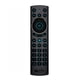 thumbnail image 1 of Control remoto Irfora G20S PRO BT 2.4G y BT5.0 Ratón de aire inalámbrico de modo dual con receptor USB Giroscopio de 6 ejes Control remoto de mano Control de voz inteligente Luz de fond Irfora Control remoto, 1 of 5