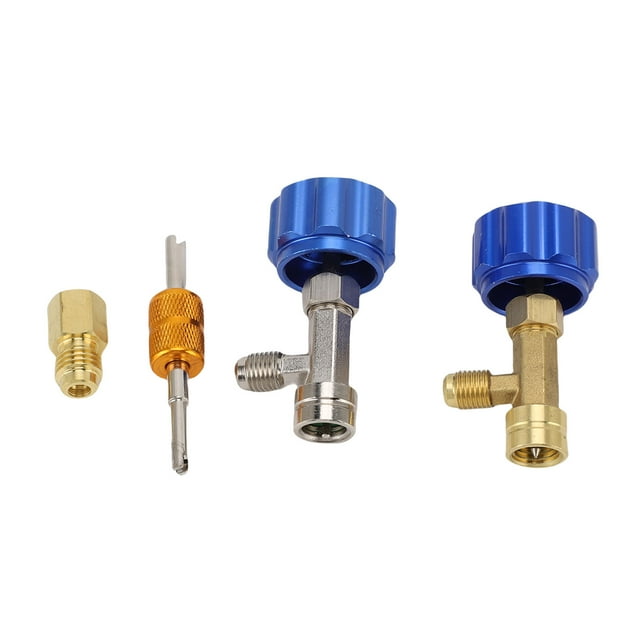 R134a Can Tap Kit Refrigerant Dispenser Self Sealing Mechanism Quick Charging Automotive Maintenance