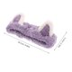 thumbnail image 2 of WEUVEB Deportiva Morada Con Orejas De Y Ajustable Para Festival, 2 of 8