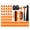 107 piece set, variant on Laminate Flooring Installation Kits Tapping Block Wide Heavy Duty Pull Rod Reinforced Double Faced Mallets