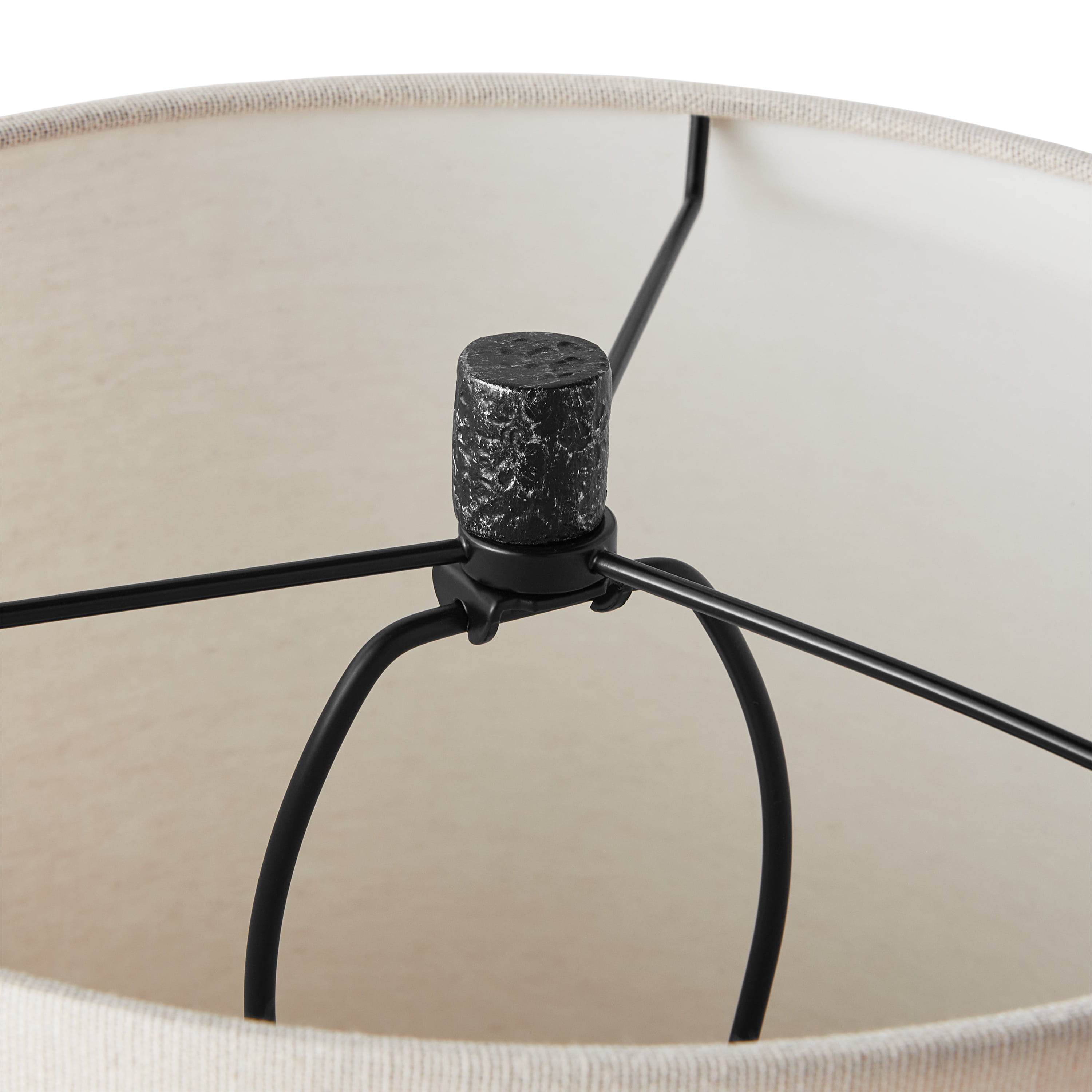 Better Homes & Gardens 21" Raw Sand Table Lamp with Shade