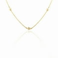 thumbnail image 3 of VRJewels Dainty Diamond Star Chain Necklace 14k Solid Yellow Gold, Daughter Gift, 3 of 7