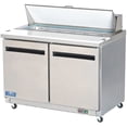 thumbnail image 4 of Arctic Air AMT48R 48.25 Inch 2-Door Mega Top Refrigerated Sandwich/Salad Prep Table With Refrigerated Base, 115v, 4 of 5