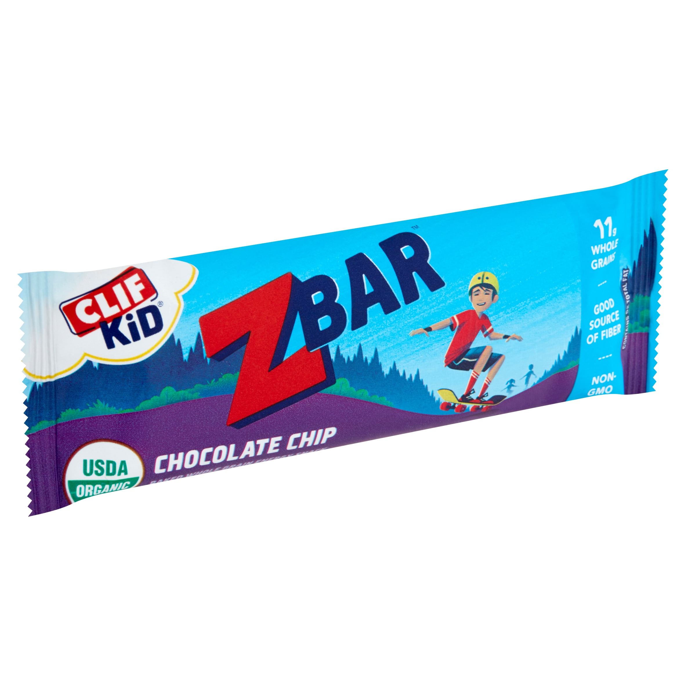 Clif Kid ZBar Chocolate Chip Baked Whole Grain Energy Snack, 1.27 oz