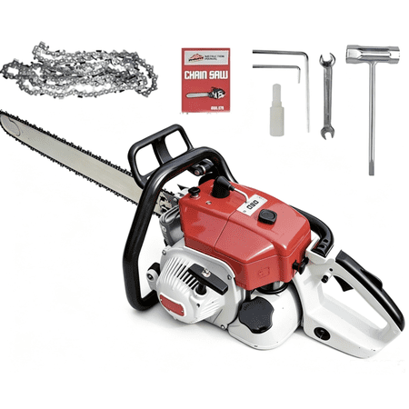 MS090 cutting saw 137cc gasoline chain saw 2 strokes engine saw 30" Bar Ripping Chain
