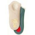 thumbnail image 2 of pedagÃÂ® VIVA MINI 3/4 Ultra Thin Leather Orthotic with Semi-Rigid Arch Support, Metatarsal & Heel Pad, Tan, L8, 2 of 3