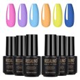 thumbnail image 4 of Fiudx Set de 6 Esmaltes En Uñas con Fototerapia y Pegamento Uv Extravagancia., 4 of 4