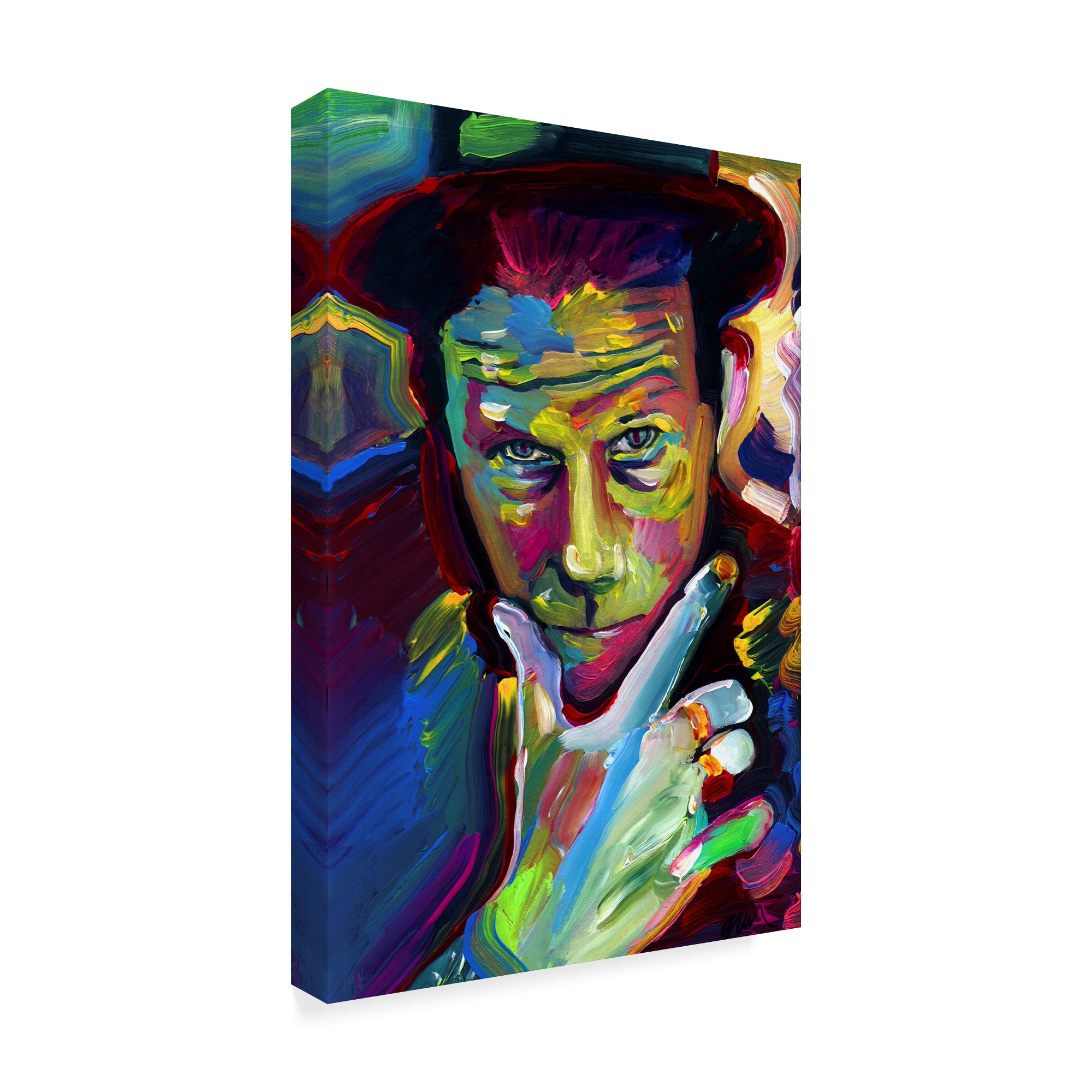 Trademark Fine Art 'Tom Waits' Canvas Art by Howie Green
