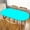 Cyan, variant on Oval Fitted Tablecloth Orange Table Cloth with Elastic Edge Solid Color Tablecloths for Dining Buffet Party Outdoor Picnic, Washable Polyester Table Cover Fit for 48"x68" Oval Tables