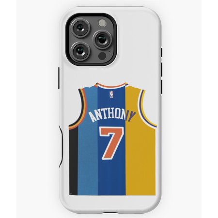 Carmelo Anthony 7 Teams Collage Phone Case for iPhone 16 15 14 13 12 11 Pro Max