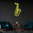 thumbnail image 5 of Handmadetneonsign Saxophone Led Sign, Saxophone Neon Sign, Instrument Neon Sign, 5 of 5