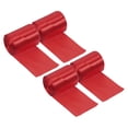 thumbnail image 1 of Unique Bargains Ruban Satin Poly 5cmx8m Ligne d'Arrivée Athlétisme Course Sprint, Rouge Lot de 4, 1 of 5
