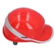 thumbnail image 2 of Casco rojo con absorción de impactos, casco ajustable antigolpes con banda reflectante para sitios de construcción, 2 of 14