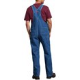 thumbnail image 2 of Dickies Men's Stonewashed Indigo Bib Overalls, Durable Denim Workwear with Adjustable Straps, Utility Pockets, Triple-Stitched Seams, 2 of 3