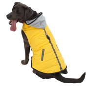 Pet Rageous 10400YXXL Stowe Puffer Harness Coat, XX-Large, Yellow