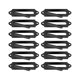 thumbnail image 3 of 12 Piezas Colgador de Montaje en Pared Europeo Ganchos Colgantes Adorno de Escultura de Trabajo Pesado Durable Ligero para Sala de Estar Dormitorio perfecl Colgador de montaje en pared, 3 of 8