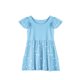 thumbnail image 5 of Girls 2025 Summer Dresses Plaid Dress Short Sleeve Casual Party Dresses for Kids Comfortable and Stylish Design ,Sie:110, 5 of 6