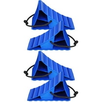 unbranded 4 pcs Wheel Chocks Heavy Duty RV Wheel Chocks Trailer Chocks Camper Wheel Chocks Wheel Stopper